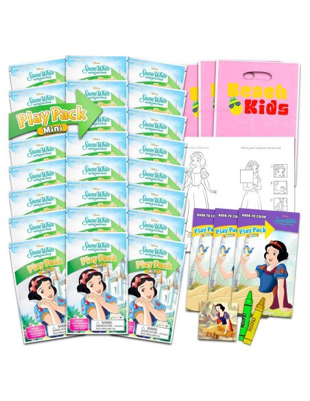 Favoritos de Cumpleaños Blancanieves Disney - 24 Mini Paquetes