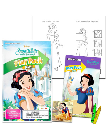 Favoritos de Cumpleaños Blancanieves Disney - 24 Mini Paquetes