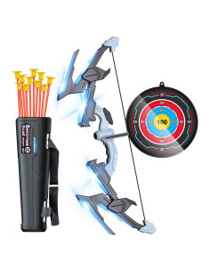 Conjunto de Arco y Flecha YANLLY con Luz LED y 10 Flechas