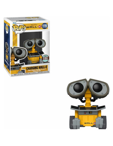 Figura de Vinilo Pop! Wall-E de Carga Funko 9.53 cm con Protector