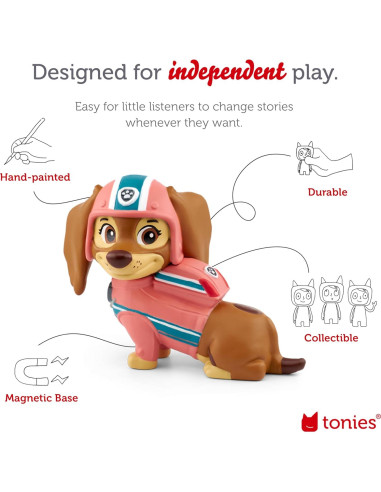 Figurita de juguete Liberty PAW Patrol con audio 59 min