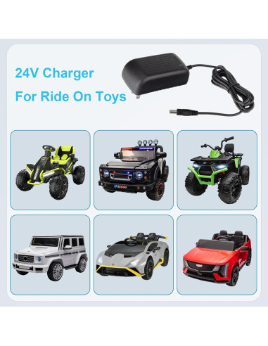 Cargador de Batería 24V Cilehall para Coches Eléctricos Niños