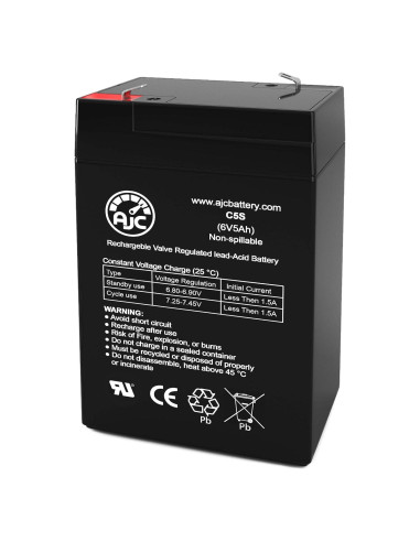 Batería AJC 6V 5Ah Compatible Kid Trax Minnie Quad