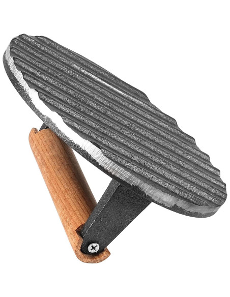 Prensa de Hierro Fundido 7" HOIGON con Mango de Madera