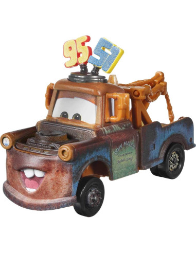 Vehículo Mater Disney Pixar Cars en metal 1:55 para niños