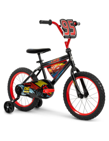 Bicicleta para Niños Huffy 16" Cars - Ruedas de Entrenamiento