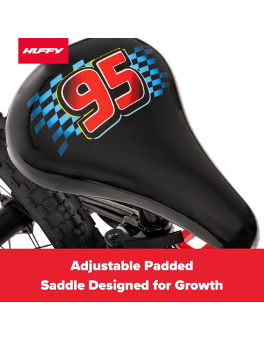 Bicicleta para Niños Huffy 16" Cars - Ruedas de Entrenamiento