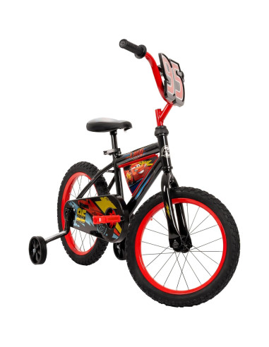 Bicicleta para Niños Huffy 16" Cars - Ruedas de Entrenamiento