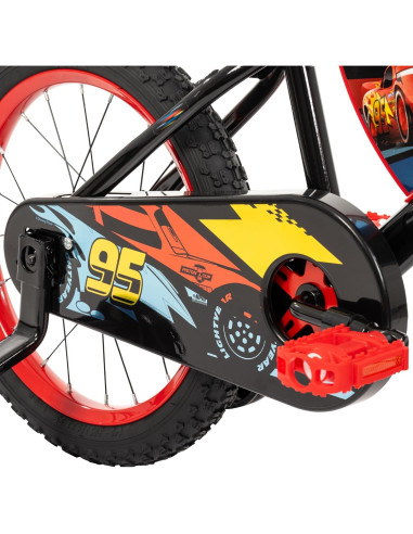 Bicicleta para Niños Huffy 16" Cars - Ruedas de Entrenamiento