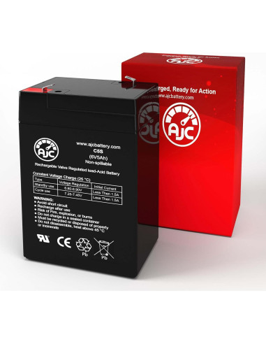 Batería AJC 6V 5Ah para Scooter Kid Trax Minnie Mouse