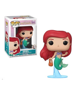 Funko Pop! Ariel con Bolsa - La Sirenita, 9.53 cm, Multicolor