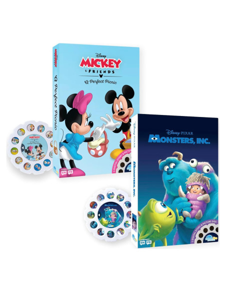 Carretes de Cuentos Moonlite Set 2 Un Picnic Perfecto y Monsters Inc