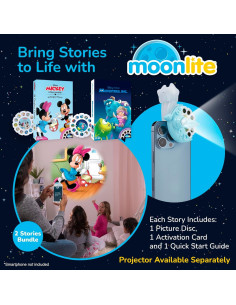 Carretes de Cuentos Moonlite Set 2 Un Picnic Perfecto y Monsters Inc 2