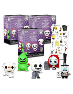 Cajas Sorpresa Nightmare Before Christmas - 3 Figuras Mini Funko