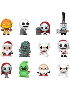 Cajas Sorpresa Nightmare Before Christmas - 3 Figuras Mini Funko 2