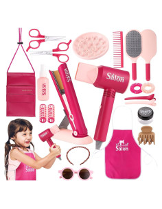 Set de Salón de Belleza Gagaku 22 Piezas para Niñas