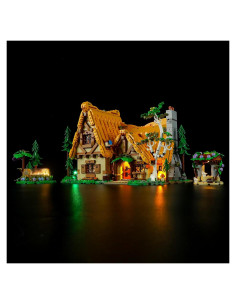 Kit de Luz LED YEABRICKS para Casa de Blancanieves 43242