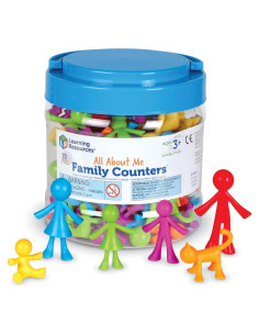 Contadores Familiares Recursos de Aprendizaje Set de 72