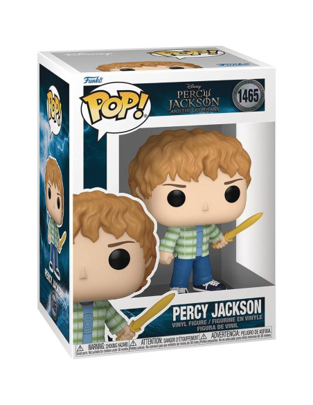 Figura de Vinilo Pop! Percy Jackson Funko 9.53 cm con Protector Figura de Vinilo Pop! Percy Jackson Funko 9.53 cm con Protector