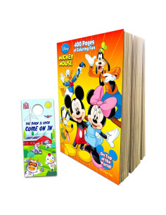 Libro para Colorear Disney Mickey Mouse 400 Páginas