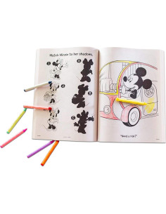 Libro para Colorear Disney Mickey Mouse 400 Páginas 2