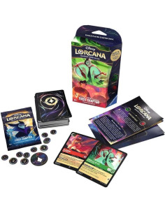 Deck Inicial Disney Lorcana Ravensburger Rubí y Esmeralda 60 cartas 2