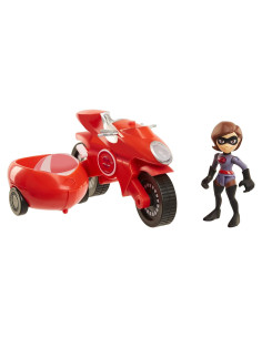 Elasticycle y figura de Elastigirl - Los Increíbles 2 - Jakks Pacific