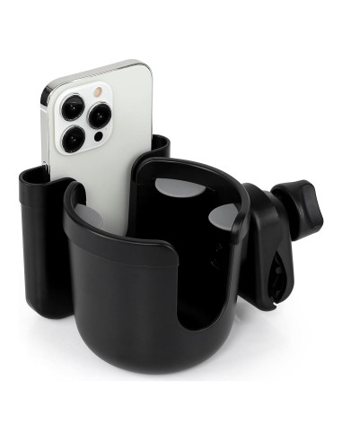 Soporte para Taza 2-en-1 Accmor para Silla de Ruedas y Andador