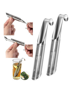 Difusor de Té de Acero Inoxidable HISKI 2Pack - Infusor Creativo