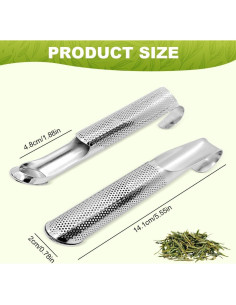 Difusor de Té de Acero Inoxidable HISKI 2Pack - Infusor Creativo 2