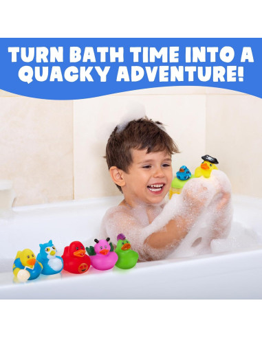 Juego de Patitos de Goma Variados Better Basics - 25 Unidades