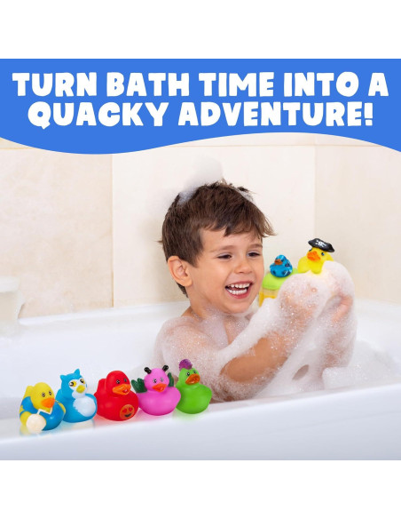 Juego de Patitos de Goma Variados Better Basics - 25 Unidades