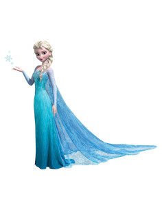 Calcomanías de Pared Gigante Disney Frozen Elsa 123x105cm
