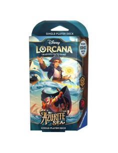 Mazo de Inicio Disney Lorcana Ravensburger Mar de Azurita 60 cartas