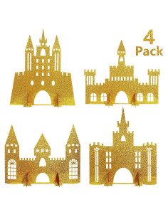 Centro de Mesa Castillo Brillante Gejoy 4 Piezas 30.48 cm