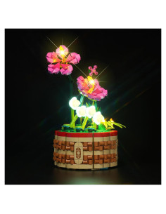Kit de Luz LED Rorliny para Lego 43252 Creador Maceta Moana