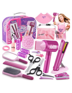 Set de Juguete de Salón de Belleza Toylink para Niñas 3-6 Años