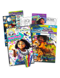 Conjunto de Libros para Colorear Disney Encanto - 2 Piezas
