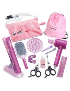 Set de Juguetes de Salón de Belleza Madzee para Niñas