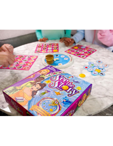 Juego de Mesa Funko Disney Princesas - Estrategia 2-4 Jugadores