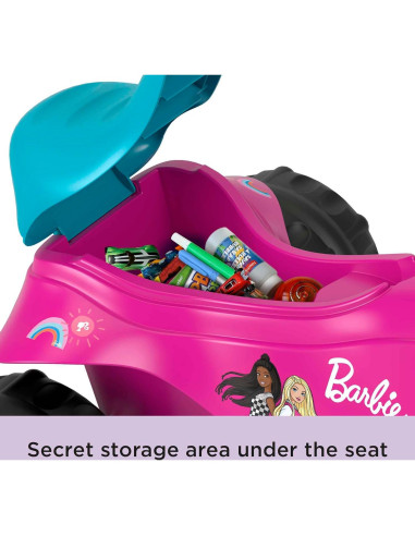Triciclo para Niños Fisher-Price Barbie Tough Trike 2-5 Años