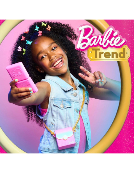 Conjunto Teléfono Interactivo Barbie Trend 4 Piezas