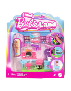 Set de Juego de Peluquería Mini BarbieLand Mattel 3,81 cm