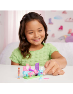 Set de Juego de Peluquería Mini BarbieLand Mattel 3,81 cm 2