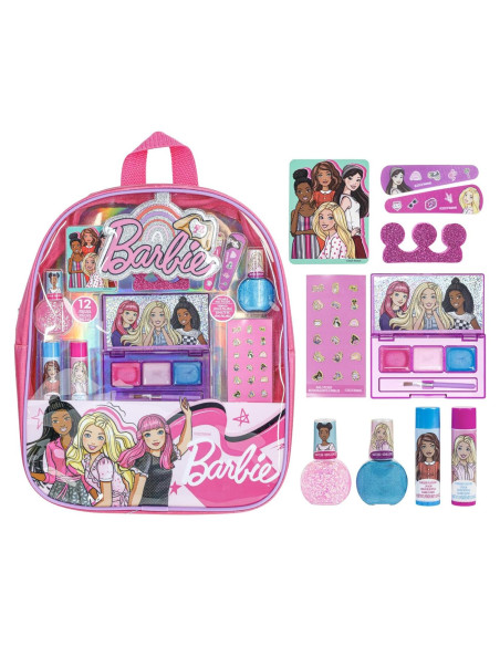 Conjunto de Maquillaje Infantil Barbie con Mochila - Townley Girl