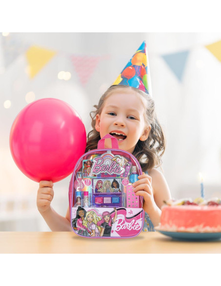 Conjunto de Maquillaje Infantil Barbie con Mochila - Townley Girl