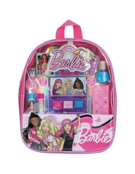 Conjunto de Maquillaje Infantil Barbie con Mochila - Townley Girl