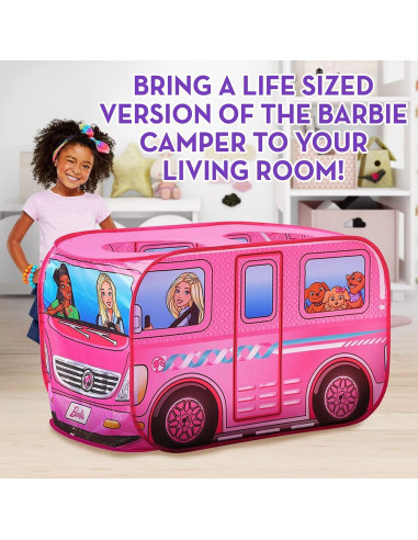 Carpa de Juego Pop Up Barbie Camper 109x69cm - Sunny Days