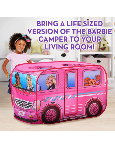 Carpa de Juego Pop Up Barbie Camper 109x69cm - Sunny Days