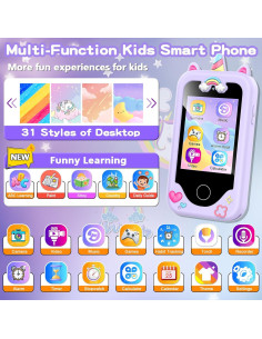 Teléfono Inteligente Luoba para Niños 2.8" Pantalla Táctil 2